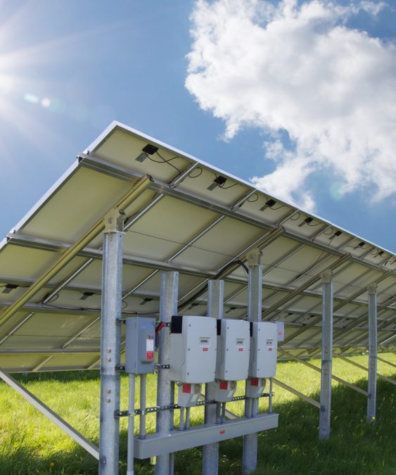 Solarpark 3 mit Sonne